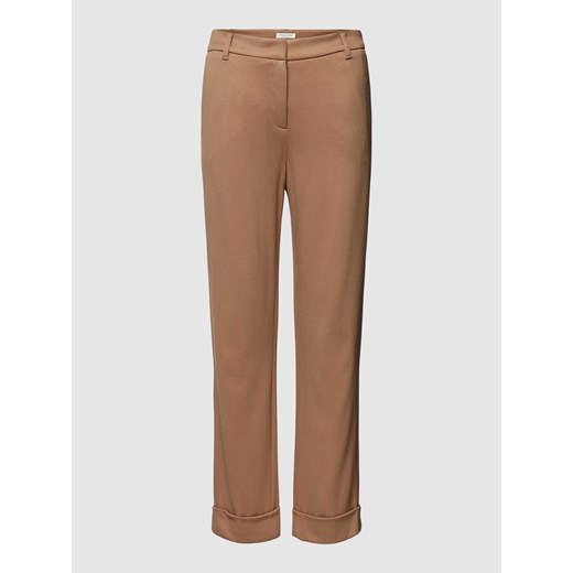 Spodnie z przyszytymi zakończeniami nogawek ze sklepu Peek&Cloppenburg  w kategorii Spodnie damskie - zdjęcie 167667837