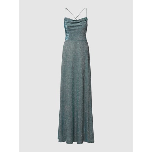 Sukienka midi z ozdobnym obszyciem ze sklepu Peek&Cloppenburg  w kategorii Sukienki - zdjęcie 167667867
