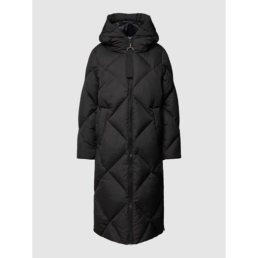 Płaszcz pikowany z kapturem ze sklepu Peek&Cloppenburg  w kategorii Płaszcze damskie - zdjęcie 167667928