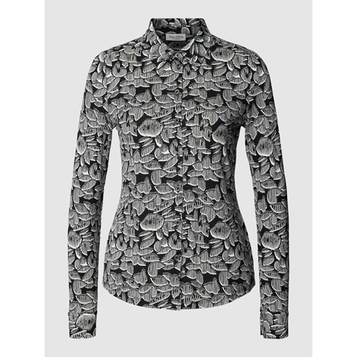 Bluzka z kołnierzykiem koszulowym ze sklepu Peek&Cloppenburg  w kategorii Koszule damskie - zdjęcie 167668346