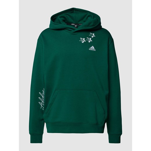 Bluza z kapturem i kieszenią kangurką Adidas Sportswear L wyprzedaż Peek&Cloppenburg