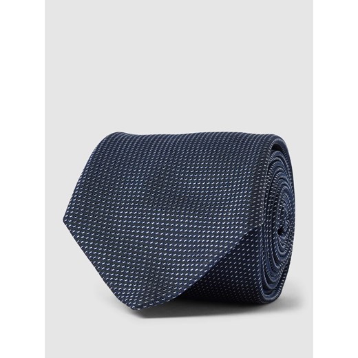 Krawat jedwabny ze wzorem na całej powierzchni ze sklepu Peek&Cloppenburg  w kategorii Krawaty - zdjęcie 167668569
