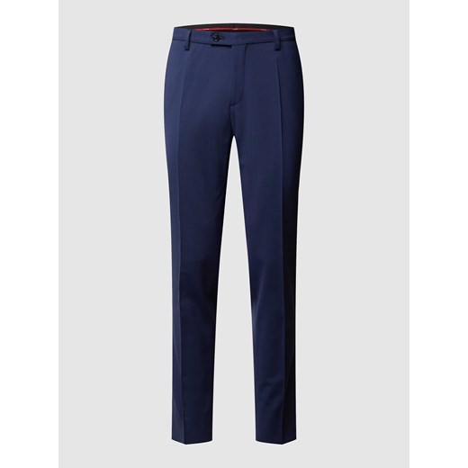 Spodnie do garnituru o kroju slim fit z dżerseju model ‘Cedric’ ze sklepu Peek&Cloppenburg  w kategorii Spodnie męskie - zdjęcie 167669247