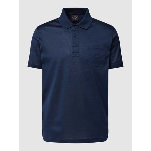 Koszulka polo z kieszenią na piersi model ‘PKT JERSEY’ ze sklepu Peek&Cloppenburg  w kategorii T-shirty męskie - zdjęcie 167669338