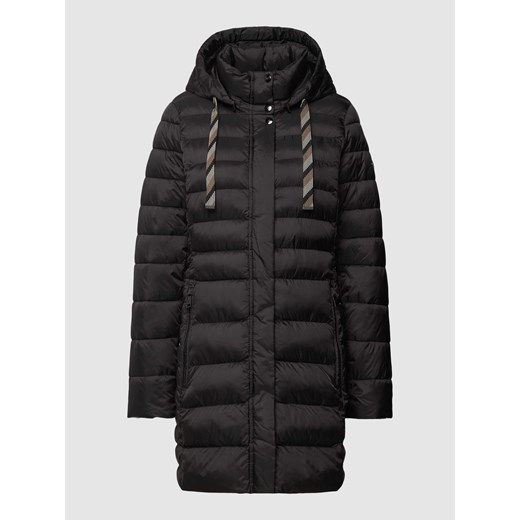 Płaszcz pikowany z kapturem model ‘SORONA’ ze sklepu Peek&Cloppenburg  w kategorii Płaszcze damskie - zdjęcie 167669746