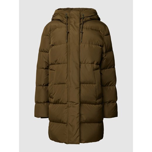 Płaszcz pikowany z krytą listwą guzikową ze sklepu Peek&Cloppenburg  w kategorii Płaszcze damskie - zdjęcie 167671045