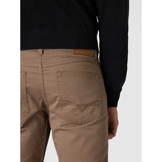 Spodnie materiałowe z fakturowanym wzorem 38/30 wyprzedaż Peek&Cloppenburg 