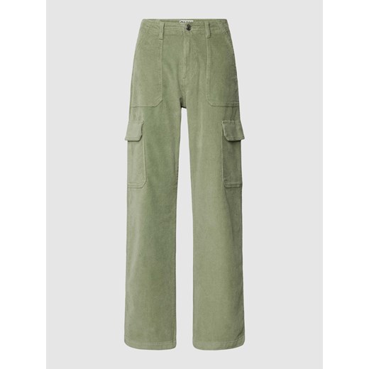 Spodnie cargo z imitacji sztruksu model ‘MALFY’ ze sklepu Peek&Cloppenburg  w kategorii Spodnie damskie - zdjęcie 167671499