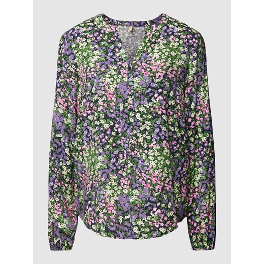 Bluzka z kwiatowym wzorem na całej powierzchni model ‘Abelone’ ze sklepu Peek&Cloppenburg  w kategorii Bluzki damskie - zdjęcie 167672199