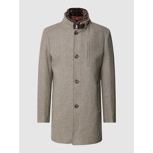 Płaszcz z bocznymi,wpuszczanymi kieszeniami model ‘Arsenal’ Cinque 50 Peek&Cloppenburg 