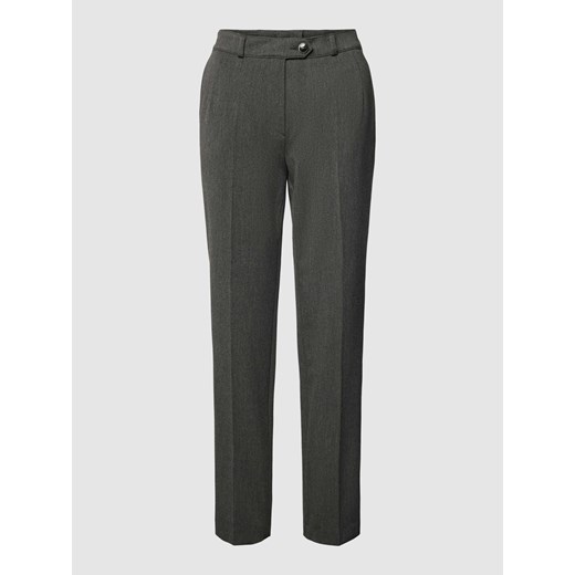 Spodnie materiałowe z efektem melanżu model ‘ANNIKA’ ze sklepu Peek&Cloppenburg  w kategorii Spodnie damskie - zdjęcie 167672927