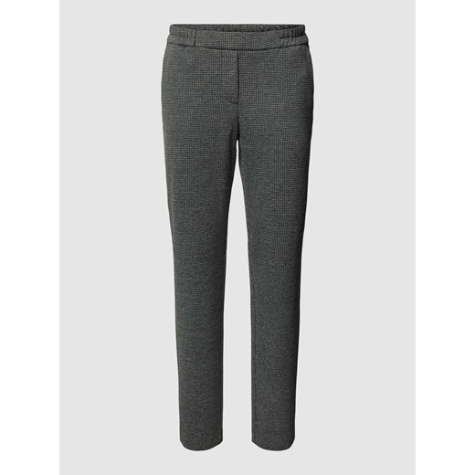 Spodnie materiałowe z delikatnie fakturowanym wzorem ze sklepu Peek&Cloppenburg  w kategorii Spodnie damskie - zdjęcie 167673206