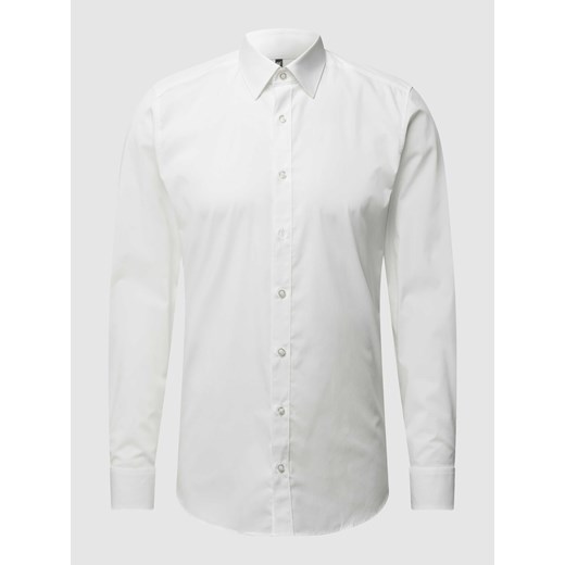 Koszula biznesowa o kroju slim fit z popeliny ze sklepu Peek&Cloppenburg  w kategorii Koszule męskie - zdjęcie 167674518