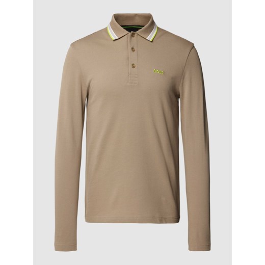 Koszulka polo z paskami w kontrastowym kolorze model ‘Plisy’ ze sklepu Peek&Cloppenburg  w kategorii T-shirty męskie - zdjęcie 167674706