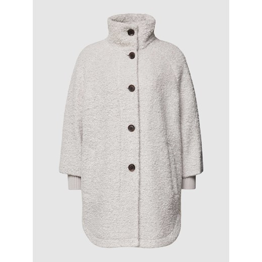 Krótki płaszcz z wpuszczanymi kieszeniami po bokach ze sklepu Peek&Cloppenburg  w kategorii Płaszcze damskie - zdjęcie 167674959