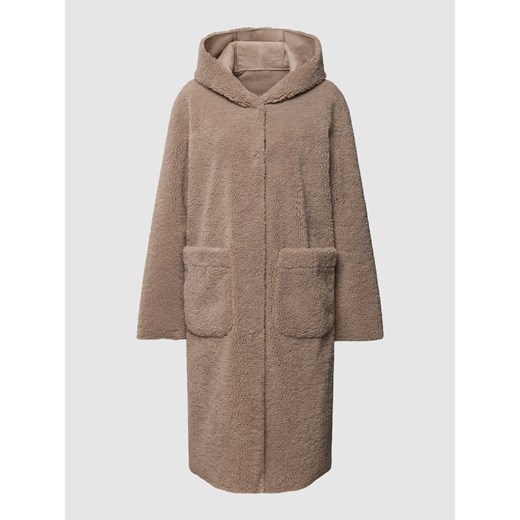 Płaszcz z futerka ze sklepu Peek&Cloppenburg  w kategorii Płaszcze damskie - zdjęcie 167675319