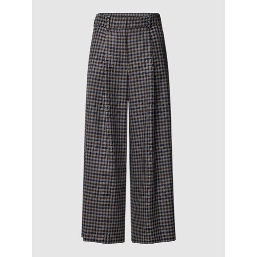 Spodnie materiałowe ze wzorem w kratę model ‘AGGETTO’ ze sklepu Peek&Cloppenburg  w kategorii Spodnie damskie - zdjęcie 167675897