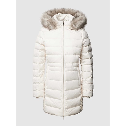 Płaszcz pikowany z kapturem ze sklepu Peek&Cloppenburg  w kategorii Płaszcze damskie - zdjęcie 167676395