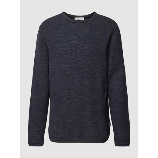 Sweter z dzianiny z okrągłym dekoltem model ‘TOLAA’ ze sklepu Peek&Cloppenburg  w kategorii Swetry męskie - zdjęcie 167676909