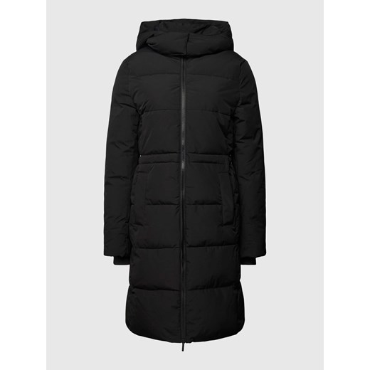 Płaszcz pikowany z kapturem ze sklepu Peek&Cloppenburg  w kategorii Płaszcze damskie - zdjęcie 167677137