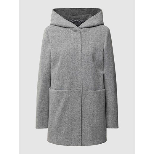 Krótki płaszcz z wpuszczanymi kieszeniami ze sklepu Peek&Cloppenburg  w kategorii Płaszcze damskie - zdjęcie 167678738