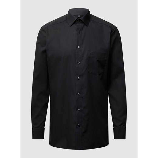Koszula biznesowa o kroju regular fit z popeliny ze sklepu Peek&Cloppenburg  w kategorii Koszule męskie - zdjęcie 167678928