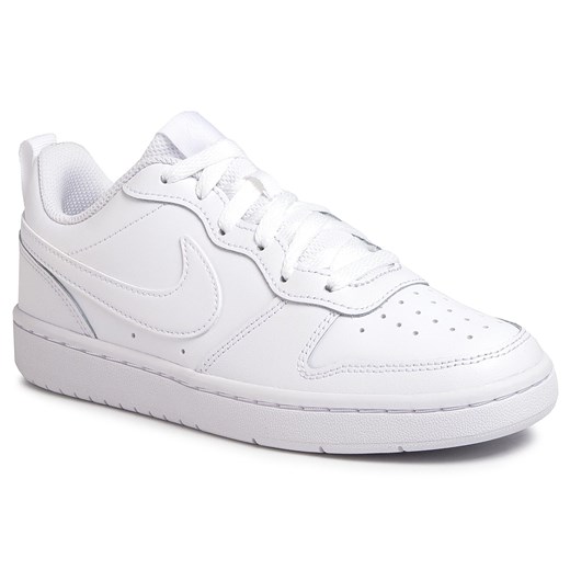 Buty Nike Court Borough Low 2 (GS) BQ5448 100 White/White/White Nike 37.5 eobuwie.pl