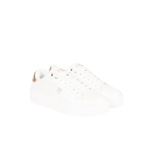 Fila Sneakersy "Crosscourt" | FFW0212 | Kobieta | Biały ze sklepu ubierzsie.com w kategorii Trampki damskie - zdjęcie 167690145