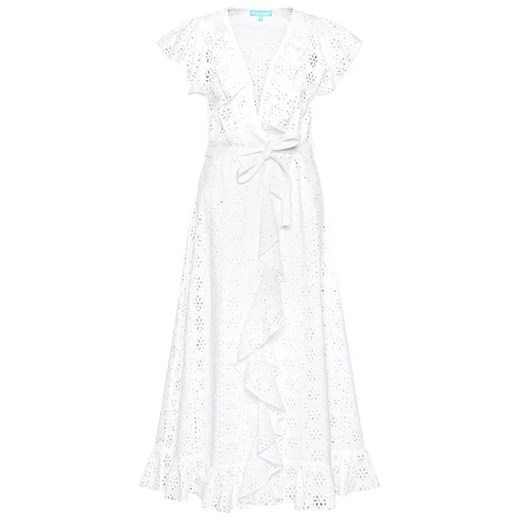 Melissa Odabash Sukienka plażowa Brianna CR Biały Regular Fit L wyprzedaż MODIVO