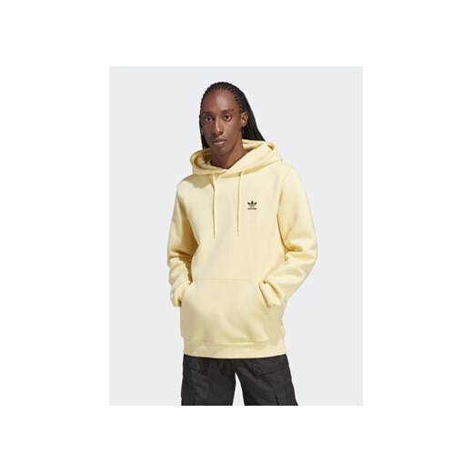 adidas Bluza Trefoil Essentials Hoodie IA4888 Żółty Regular Fit M wyprzedaż MODIVO