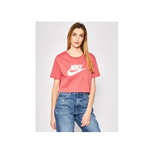 Nike T-Shirt Sportswear Essential BV6175 Różowy Loose Fit Nike XS promocyjna cena MODIVO
