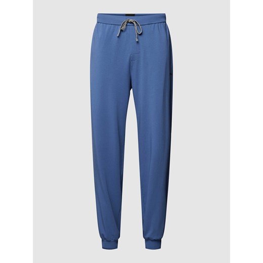 Spodnie dresowe z elastycznym pasem i tunelem model ‘Mix&Match’ ze sklepu Peek&Cloppenburg  w kategorii Spodnie męskie - zdjęcie 167697687