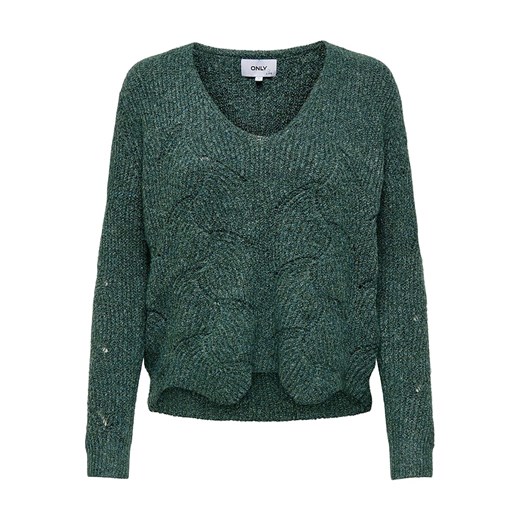 ONLY Sweter w kolorze zielonym ze sklepu Limango Polska w kategorii Swetry damskie - zdjęcie 167698777