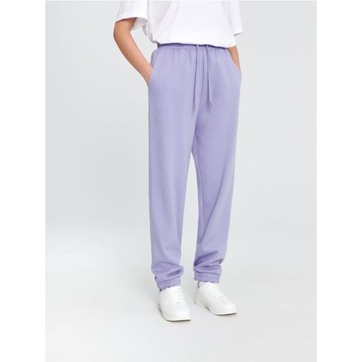 Sinsay - Spodnie dresowe - niebieski ze sklepu Sinsay w kategorii Spodnie damskie - zdjęcie 167698917