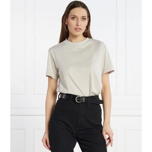 Calvin Klein T-shirt | Regular Fit ze sklepu Gomez Fashion Store w kategorii Bluzki damskie - zdjęcie 167702028