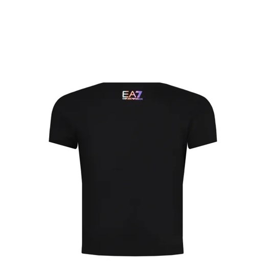 EA7 T-shirt | Cropped Fit 150 wyprzedaż Gomez Fashion Store