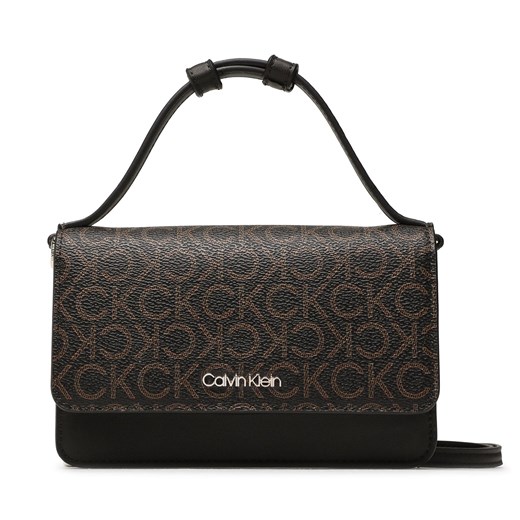 Torebka Calvin Klein Ck Must Mini Bag W/Flap Mono K60K610288 0HD Calvin Klein one size okazyjna cena eobuwie.pl