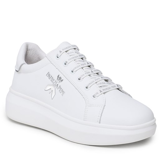 Sneakersy Patrizia Pepe PJ210.30 S Biały ze sklepu eobuwie.pl w kategorii Buty sportowe dziecięce - zdjęcie 167704967