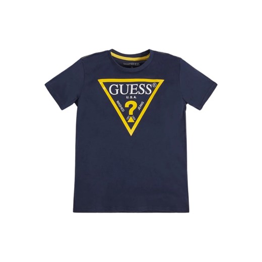 T-shirt chłopięce Guess z krótkim rękawem z bawełny 