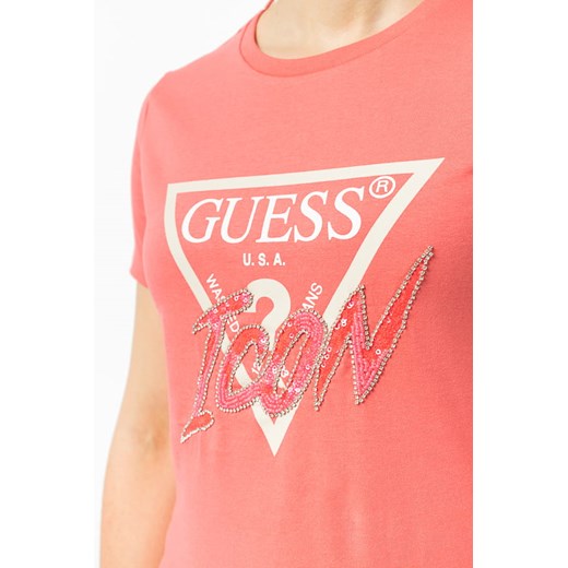 Bluzka damska Guess z krótkimi rękawami 