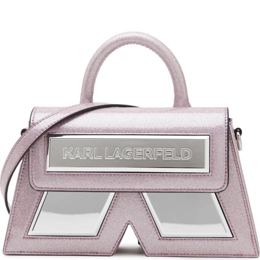 Karl Lagerfeld Torebka na ramię icon k sp cb glitter ze sklepu Gomez Fashion Store w kategorii Kuferki - zdjęcie 167707857