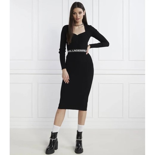 Karl Lagerfeld Sukienka ze sklepu Gomez Fashion Store w kategorii Sukienki - zdjęcie 167707905