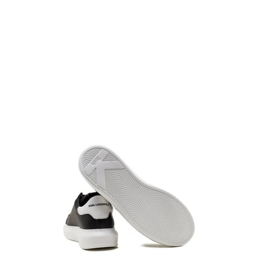 Karl Lagerfeld buty sportowe męskie skórzane czarne 