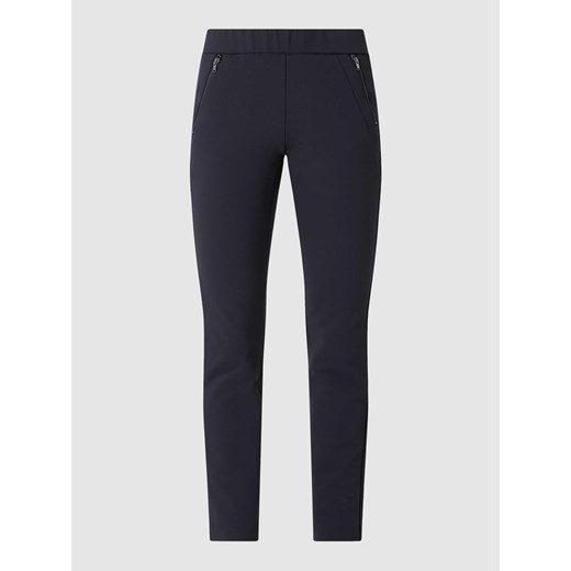 Luźne spodnie o kroju slim fit z dodatkiem streczu model ‘Zene’ ze sklepu Peek&Cloppenburg  w kategorii Spodnie damskie - zdjęcie 167710379