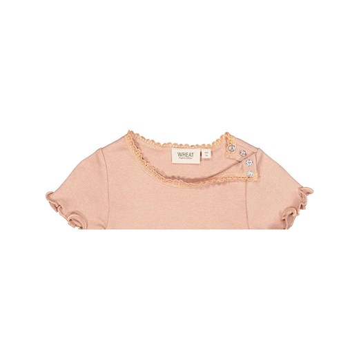Wheat Koszulka "Lace" w kolorze jasnoróżowym 92 Limango Polska okazja