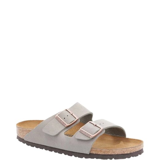 Birkenstock Klapki Arizona | narrow fit | z dodatkiem skóry 37 Gomez Fashion Store