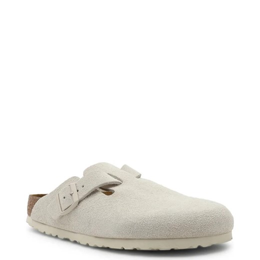 Klapki damskie BIRKENSTOCK skórzane bez zapięcia