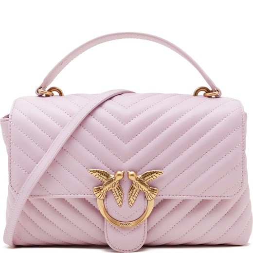 Pinko Skórzana torebka na ramię LOVE LADY PUFF CLASSIC Pinko Uniwersalny Gomez Fashion Store