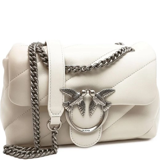 Pinko Skórzana torebka na ramię LOVE MINI PUFF CL PLTT Pinko OS Gomez Fashion Store