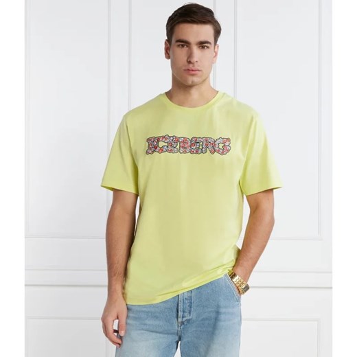 Iceberg T-shirt | Regular Fit ze sklepu Gomez Fashion Store w kategorii T-shirty męskie - zdjęcie 167720755